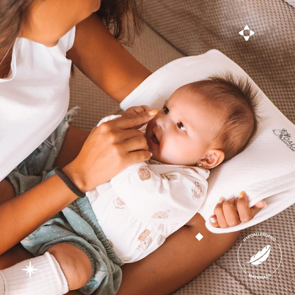 KOALA BABYCARE cojín para bebé con funda que previene la plagiocefalia
