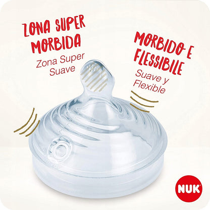 NUK set de biberones y accesorios Perfect Start Nature Sense 0-18 meses