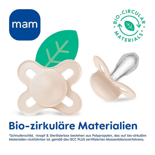 MAM Original Winter silicone pacifier 6-16m x4