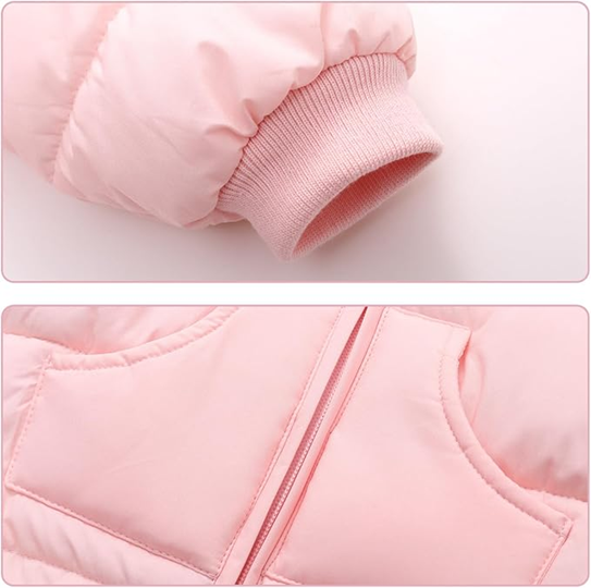JIAMY mono de invierno con capucha y orejitas 6-12 meses