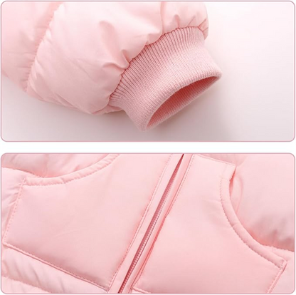JIAMY mono de invierno con capucha y orejitas 6-12 meses