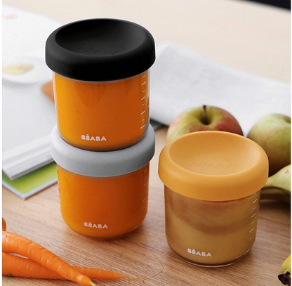 BEABA recipientes de vidrio para alimentos 6x250 ml