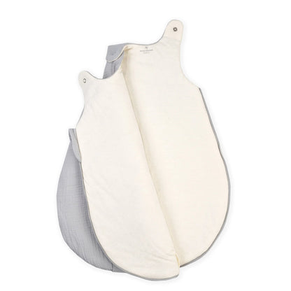 Saco de dormir de muselina Julius Zöllner gris 62 a 68