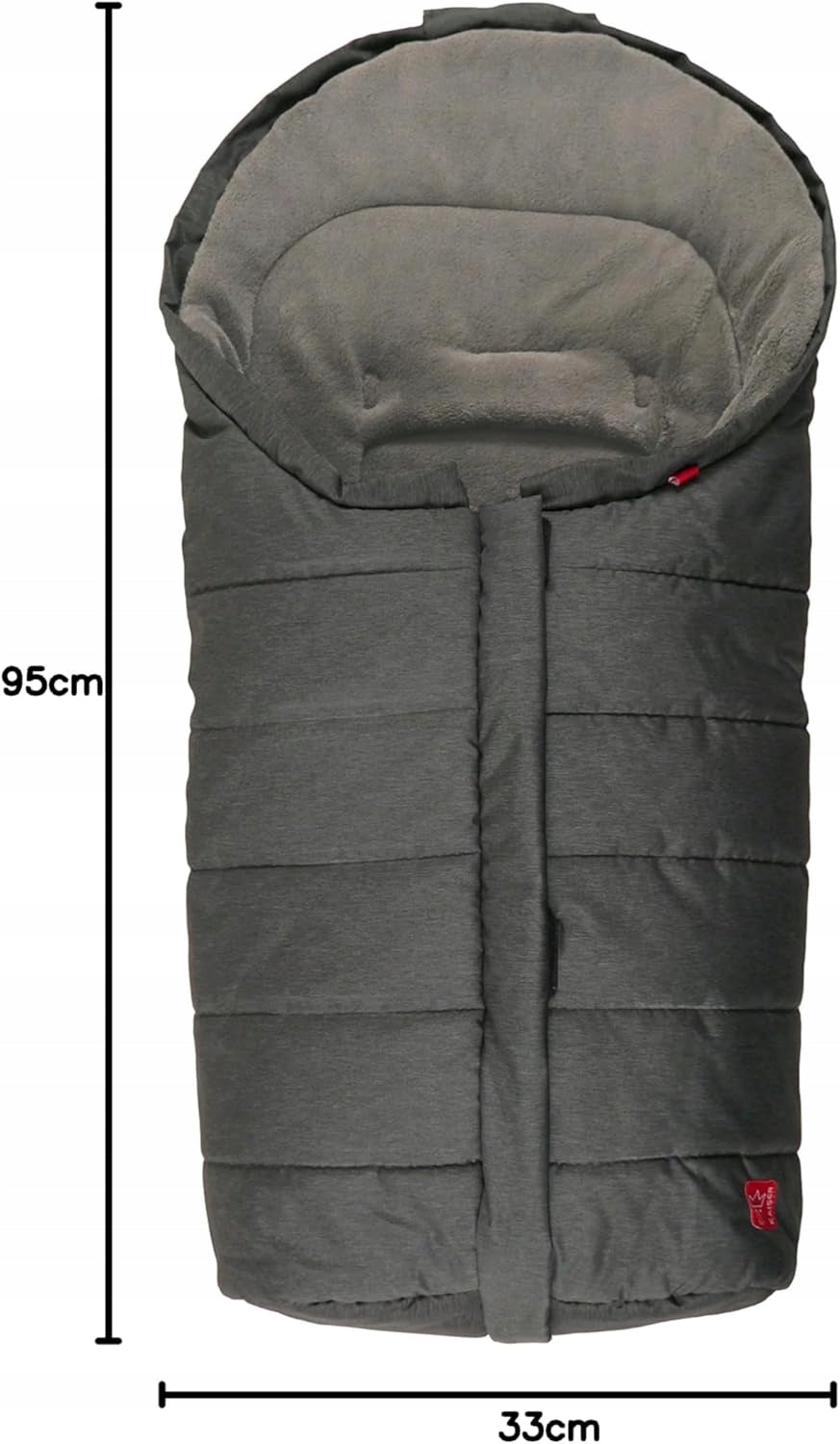 KAISER Ella śpiworek do fotelika POLAR zimowy, polarowa podszewka, 95 cm, 0-12 m