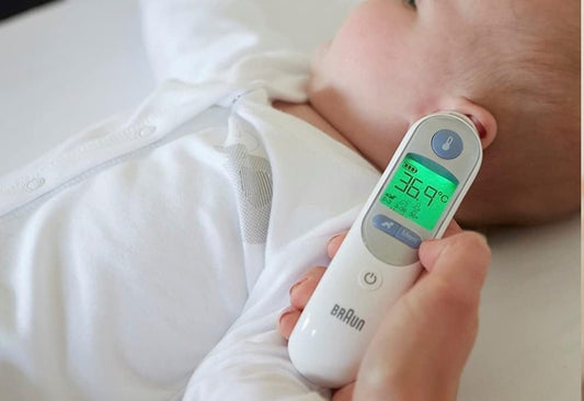 BRAUN ThermoScan 7 termómetro auricular preciso + 21 fundas protectoras