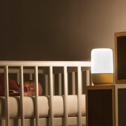 MAXI-COSI Soothe lampka nocna LED z głośnikiem aplikacja Connected Home przy łóżeczku niemowlęcia