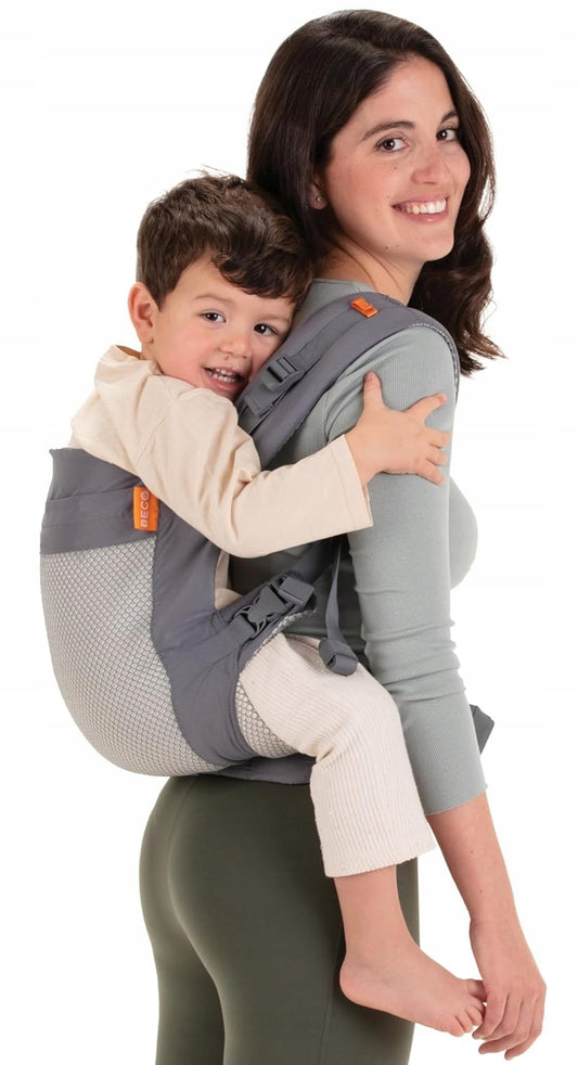 BECO TODDLER portabebés con hebilla 9-27 kg malla 3D