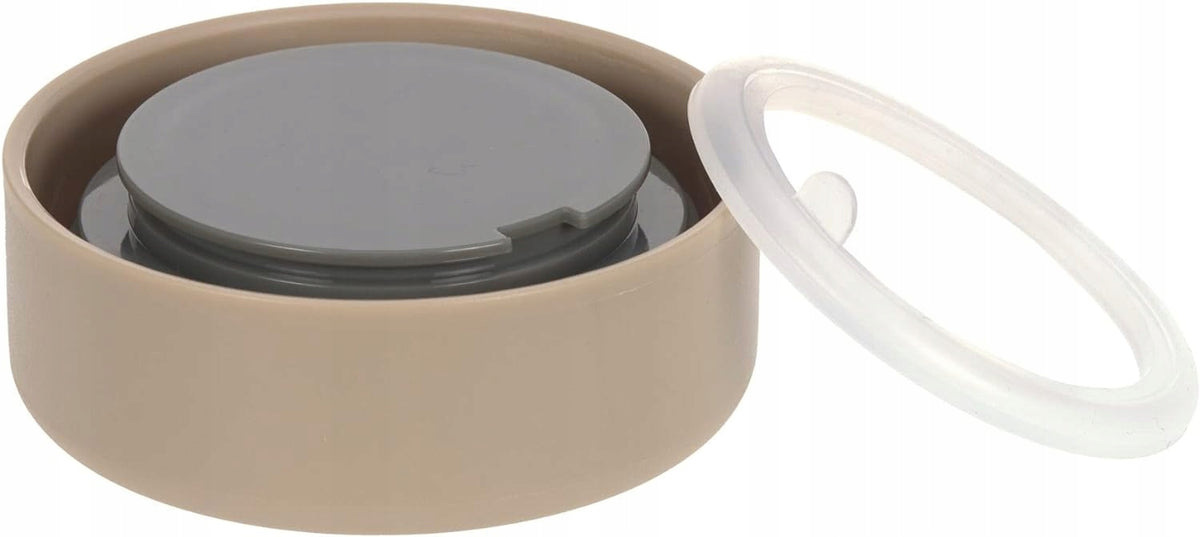 LASSIG Food Jar TERMOS OBIADOWY stal nierdzewna 315 ml beżowy, lekki termos obiadowy z pokrywką