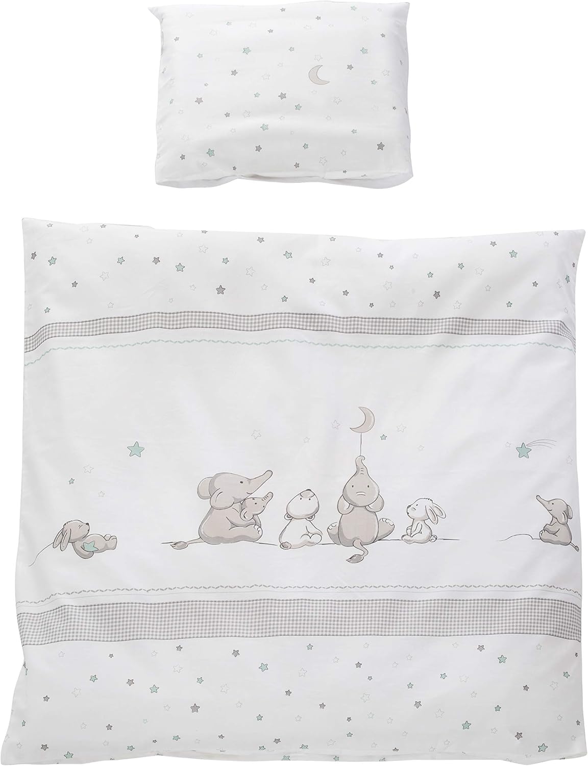 ROBA juego de ropa de cama 2 piezas MAGIA DE ESTRELLAS 80x80 / 40x35