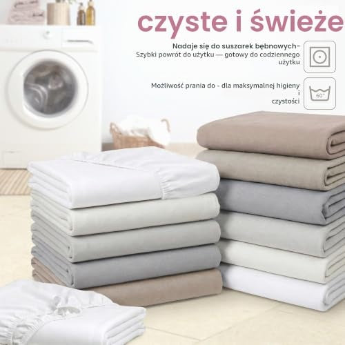 BABYBAY Deluxe Organic sábana 89x50 cm blanca