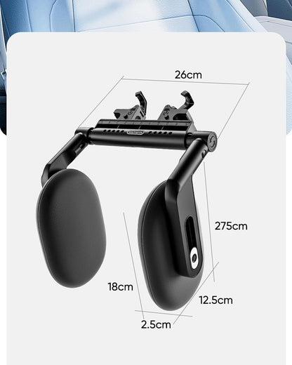 RUNSNAIL cabecero para coche 7-18 cm ajuste 180° O