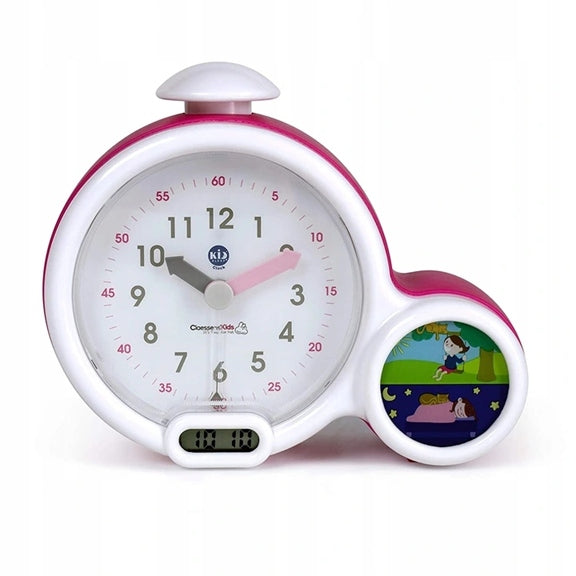 PABOBO Kid'Sleep Reloj Despertador Educativo rosa