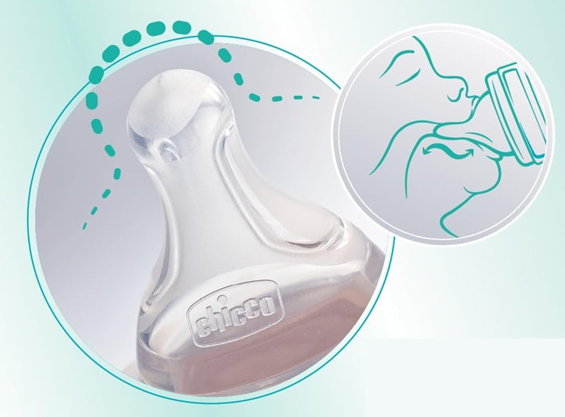 CHICCO Perfect 5 biberón anticólicos 150 ml tetina 1 flujo lento 0 +