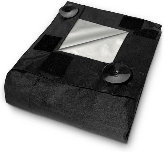 Estor opaco con ventosas 130x200