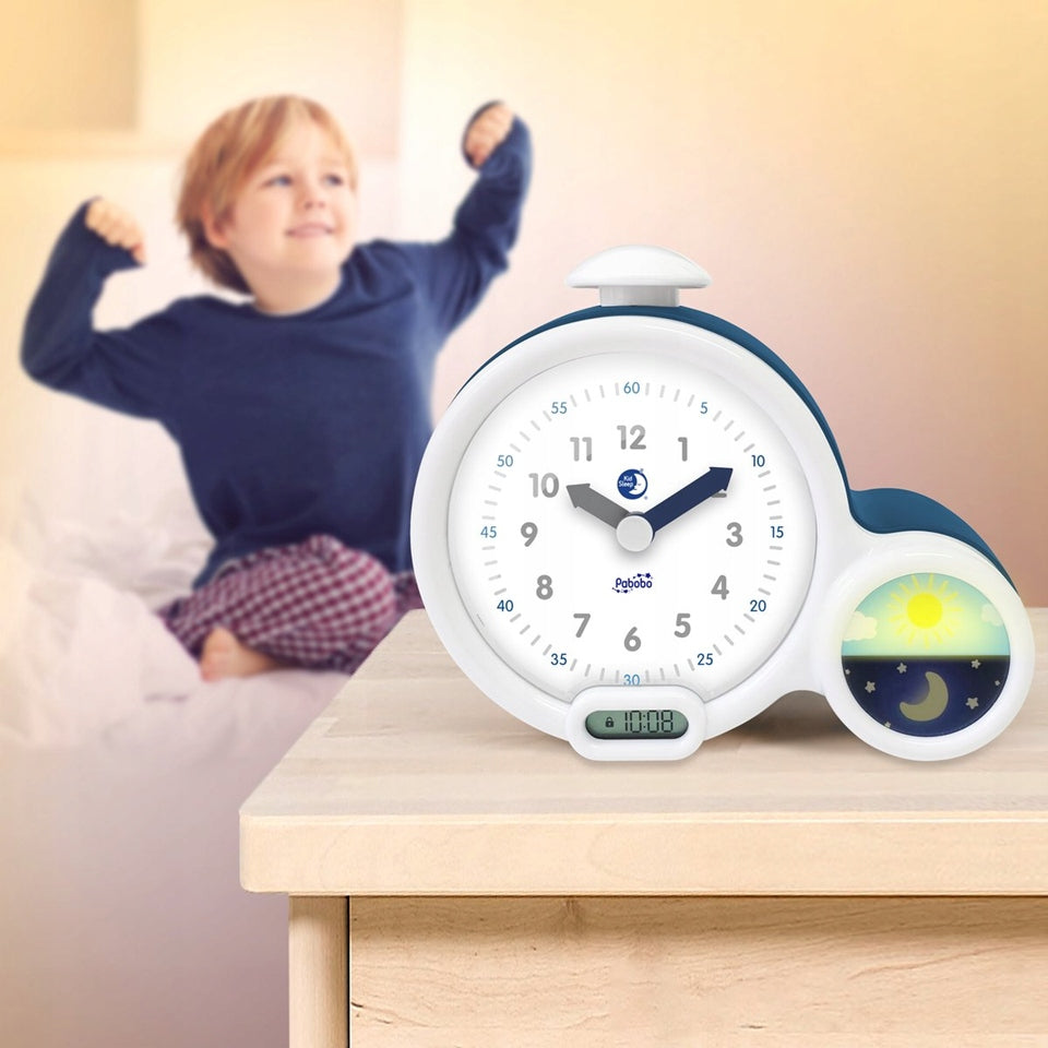PABOBO Kid'Sleep reloj despertador educativo azul marino