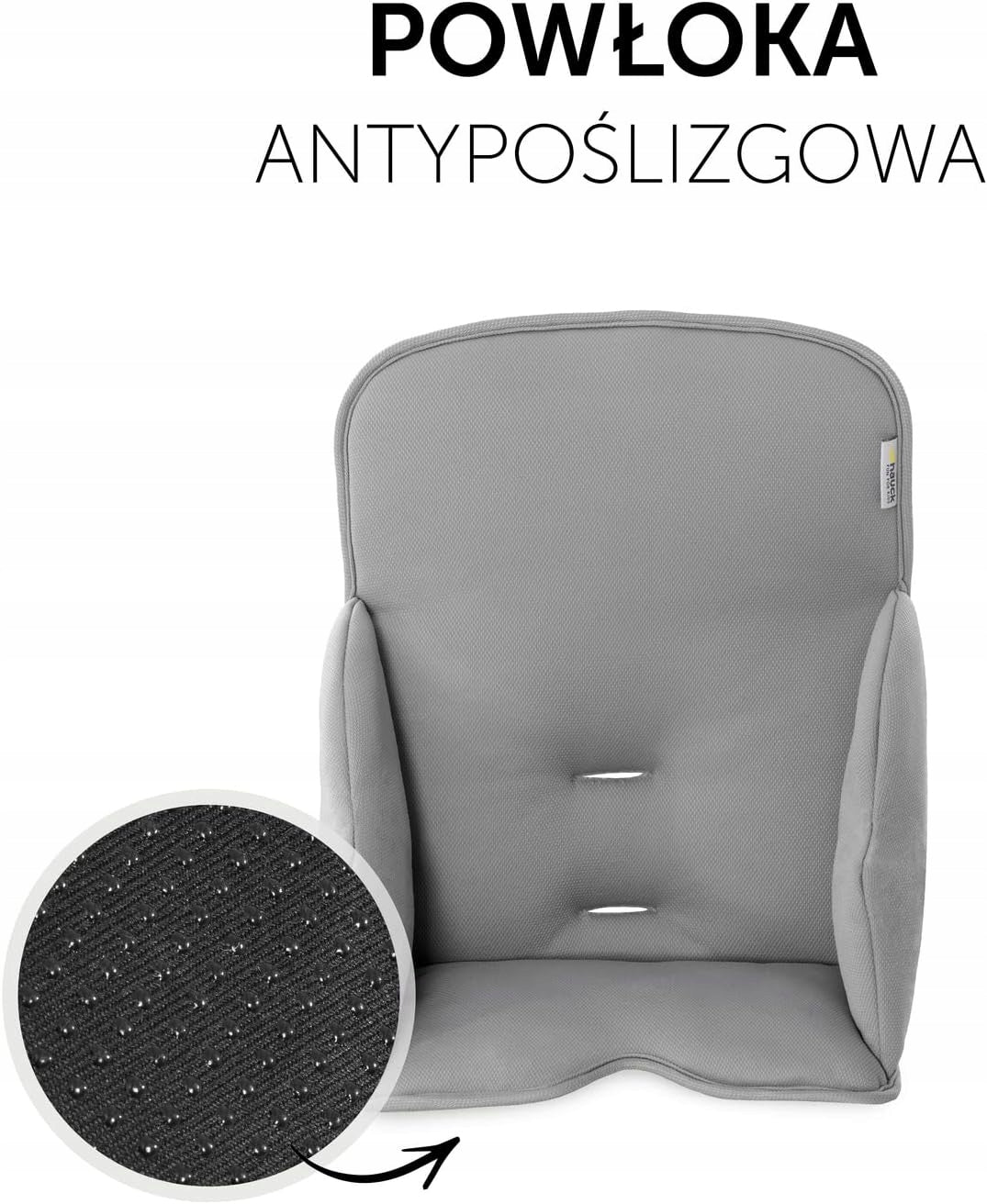 HAUCK Cosy Comfort do Hauck Alpha+ wkładka zmniejszająca reduktor, antypoślizgowa szara