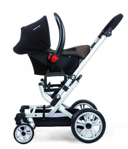 GESSLEIN adapter 60252 fotelik BabyGo wózek Gesslein seria C oraz F "O do gondoli i fotelika, czarny