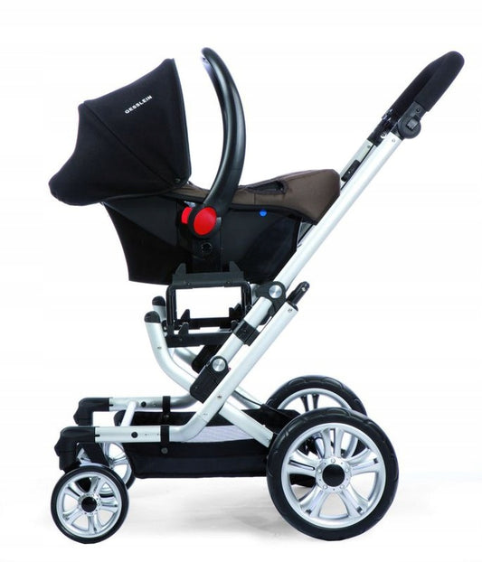 GESSLEIN adapter 60252 fotelik BabyGo wózek Gesslein seria C oraz F "O do gondoli i fotelika, czarny