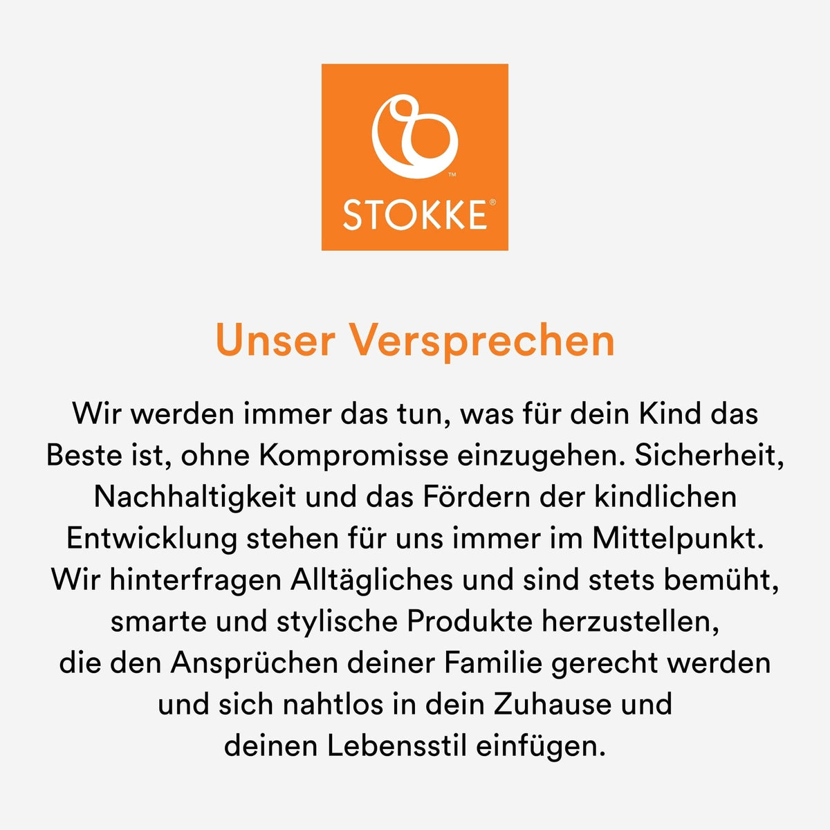 STOKKE LIMAS FLEX nosidełko ergonomiczne 4-20kg, logo Stokke i informacja o bezpieczeństwie oraz zrównoważonym rozwoju