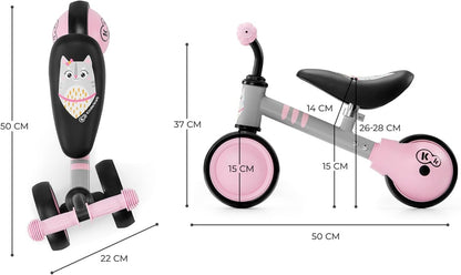 KINDERKRAFT Cutie mini bicicleta de equilibrio hasta 25 kg para niños