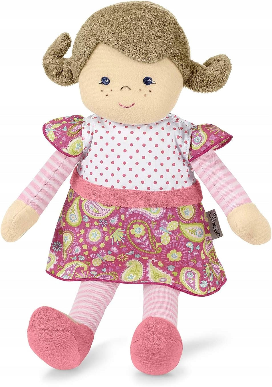 STERNTALER lalka przytulanka do ubierania GESA 33 cm "N miękka różowa lalka dla dzieci 0+