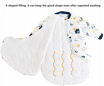 CHILSUESSY saco de dormir 2,5 TOG 100 cm para bebés