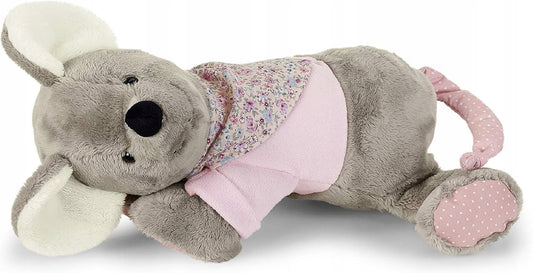 STERNTALER Ratón Mabel peluche con caja de música latido del corazón 25 cm