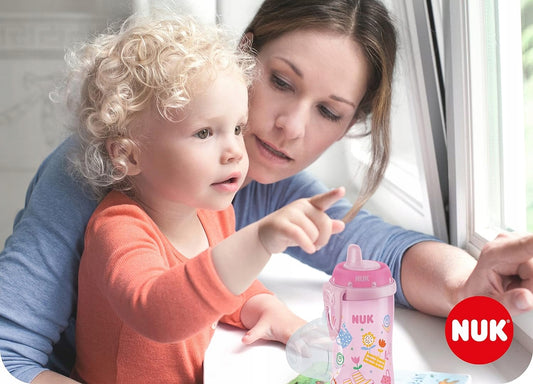 NUK Kiddy Cup vaso con clip 300 ml