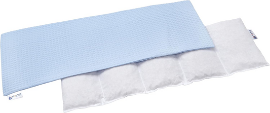 MEDIPARTNERS cojín térmico grande con huesos de cereza 800g 60x20 cm