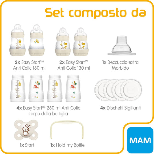 MAM set de inicio Easy Start Anti-Colic XXL 11 elementos