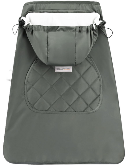 BEBAMOUR funda impermeable universal para portabebés, cochecito y silla de coche