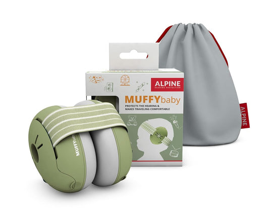ALPINE Muffy auriculares protectores para niños 0-36 m 23 dB + funda