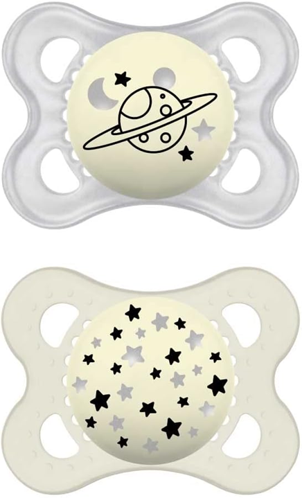 MAM ORIGINAL NIGHT chupete x2 2-6m luminoso
