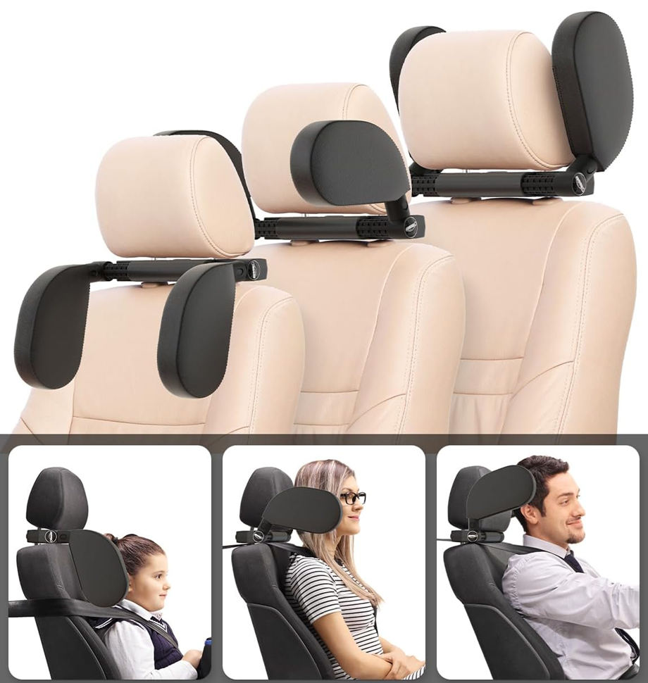 OASSER reposacabezas para coche 14-28 cm ajuste 180°