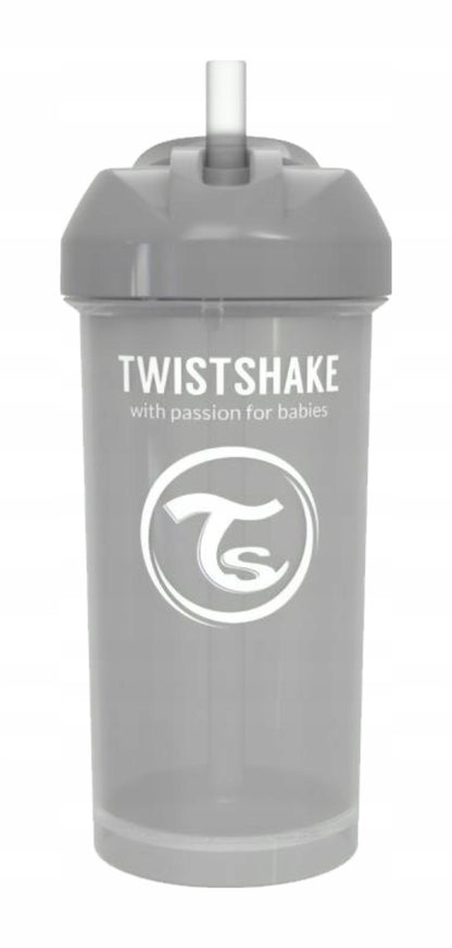 TWISTSHAKE Straw Cup vaso antiderramable con pajita 360 ml 6 m+