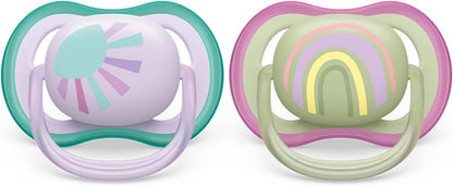 PHILIPS AVENT Chupetes Ultra Air x 2 0-6 meses