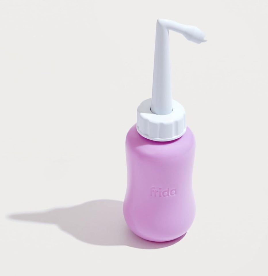 FRIDA Mom botella para cuidado posparto Peri 295 ml + estuche