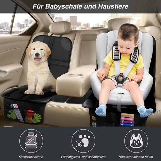 BESHINE protector de asiento de coche con sistema ISOFIX