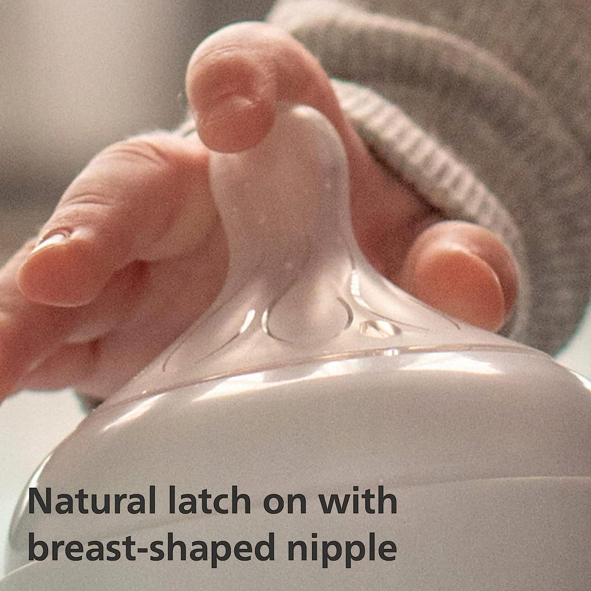 PHILIPS AVENT Natural RESPONSE smoczki 6m+ x2, naturalne przystawienie i smoczek o kształcie piersi