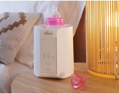 CHICCO Home PODGRZEWACZ DO BUTELEK I SŁOICZKÓW cyfrowy podgrzewacz do butelki na stoliku