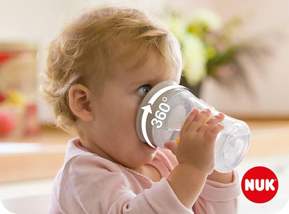 NUK Magic Cup vaso antiderrames con boquilla 360° 230 ml 8 m+