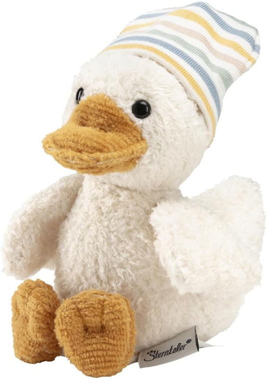 STERNTALER peluche con sonajero pato 17 cm EDDA LOU