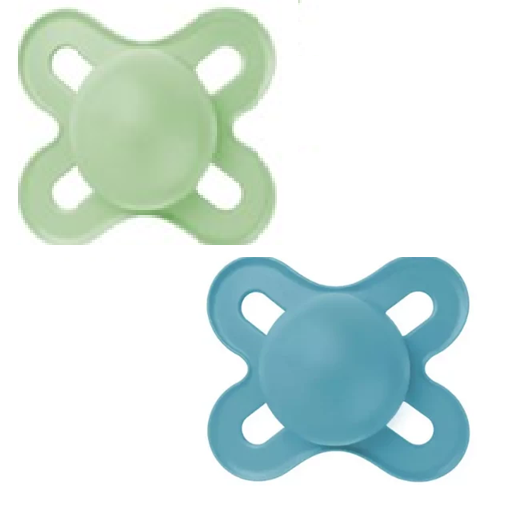 MAM START chupete calmante x2 0-2m caucho natural