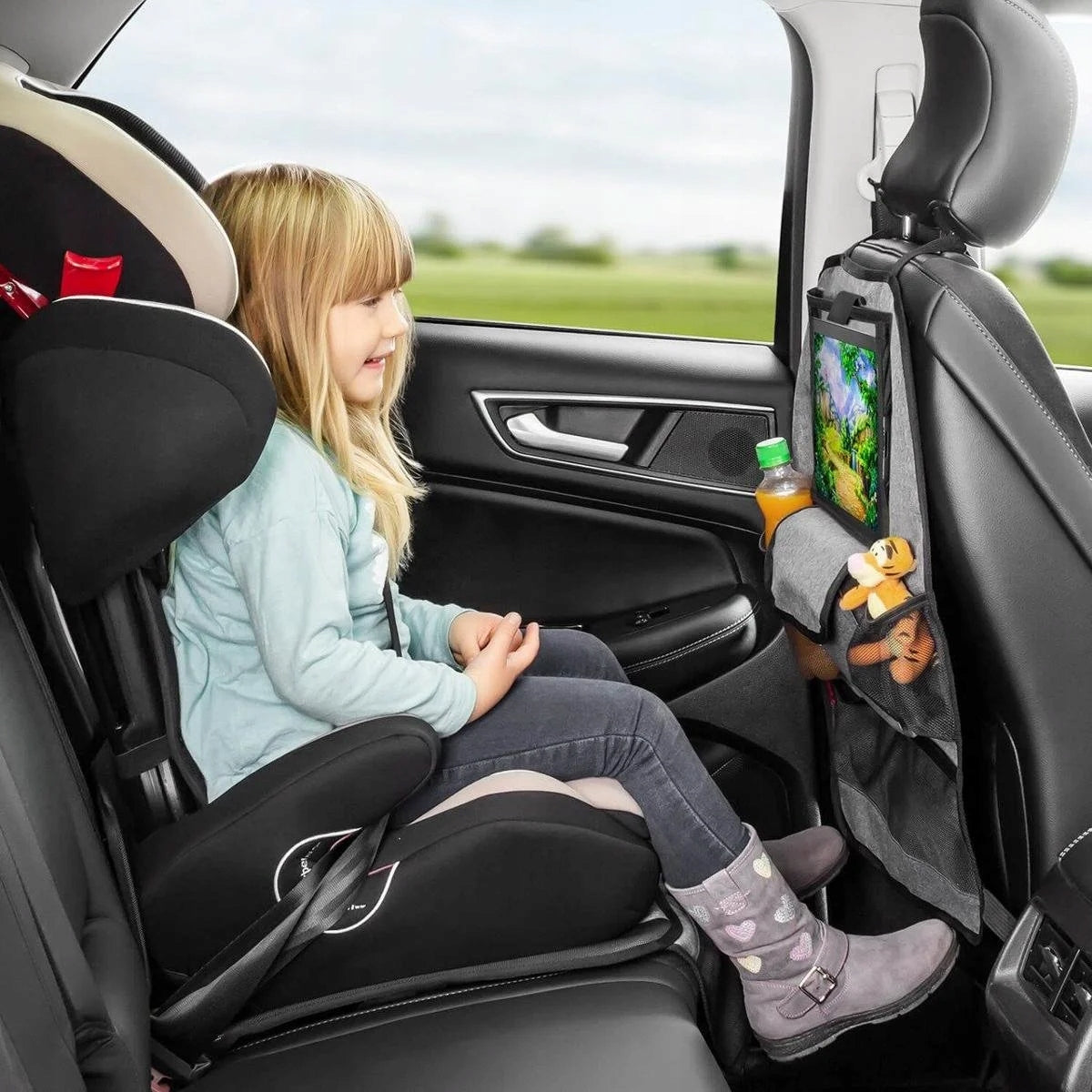 REER TravelKid organizador de coche con bolsillo para tabletas