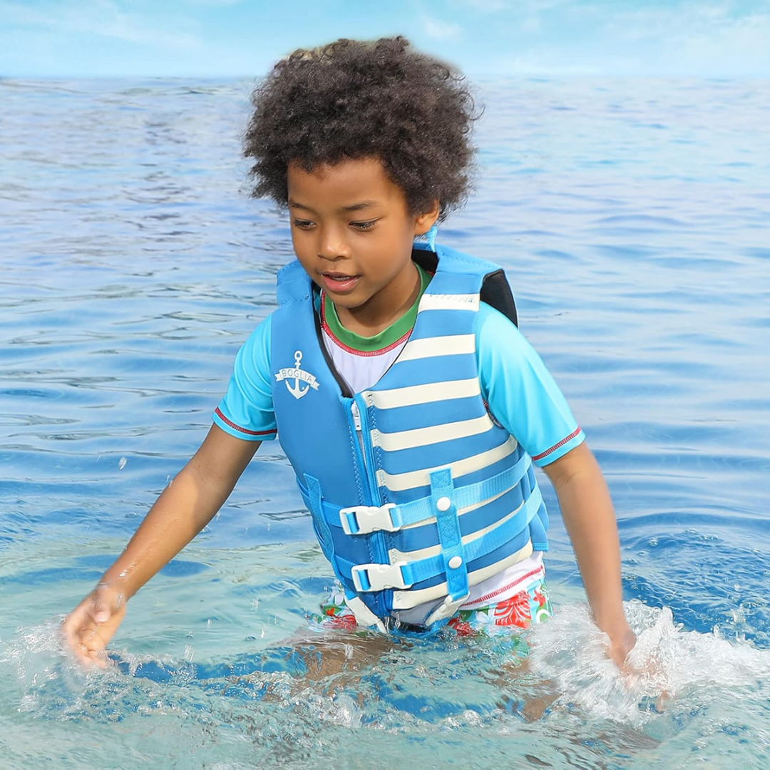 GOGOKIDS chaleco de neopreno para nadar 4-6 años 18-25 kg