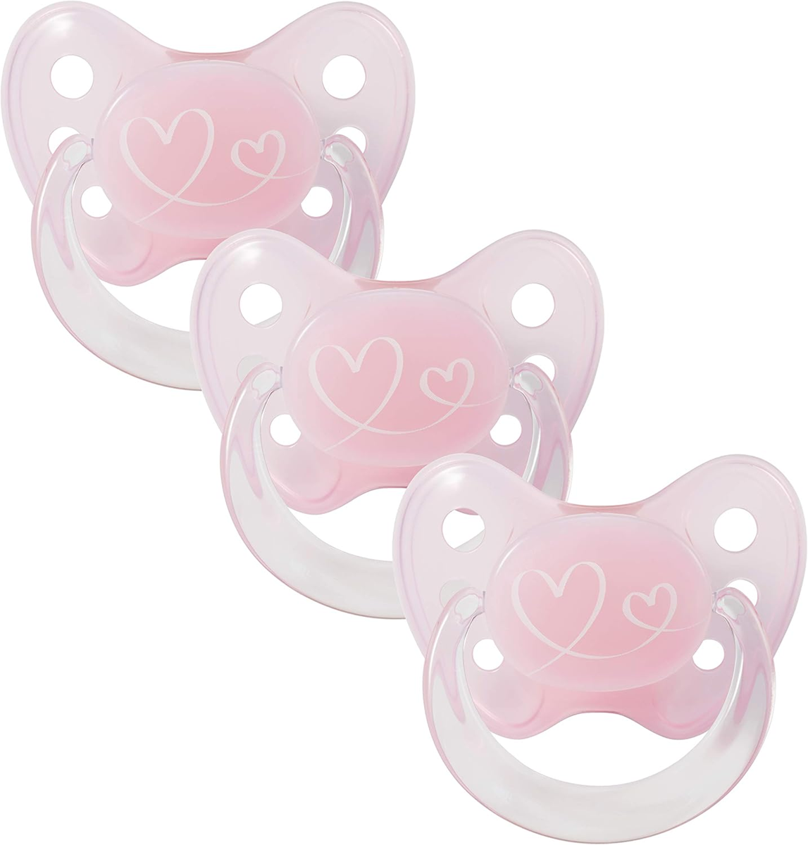 DENTISTAR chupete calmante de silicona 3x 0-6 meses