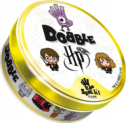 ZYGOMATIC Dobble 55 cartas + caja metálica HARRY POTTER