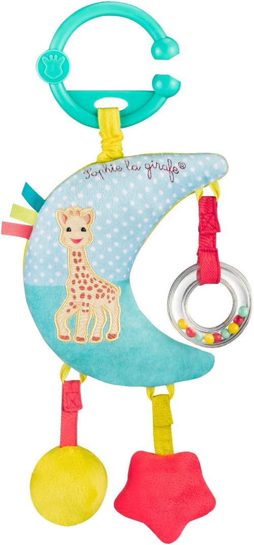 SOPHIE LA GIRAFE colgante con caja de música para cochecito y cuna 28 cm LUNA