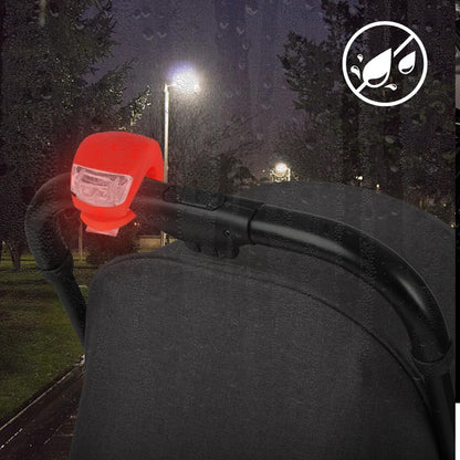 Lámpara LED impermeable de silicona HOVCEH para cochecito 1 pieza