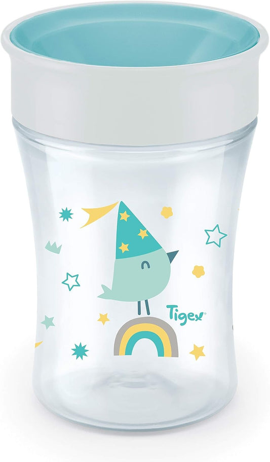 TIGEX Smart Cup spill-proof cup 360° spout 250 ml 9 m+ BIRD